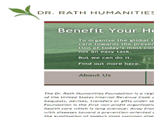 Tablet Screenshot of dr-rath-humanities-foundation.org